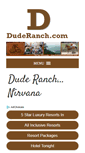 Mobile Screenshot of duderanch.com