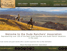 Tablet Screenshot of duderanch.org